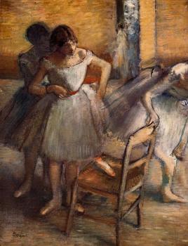Edgar Degas : Dancers V